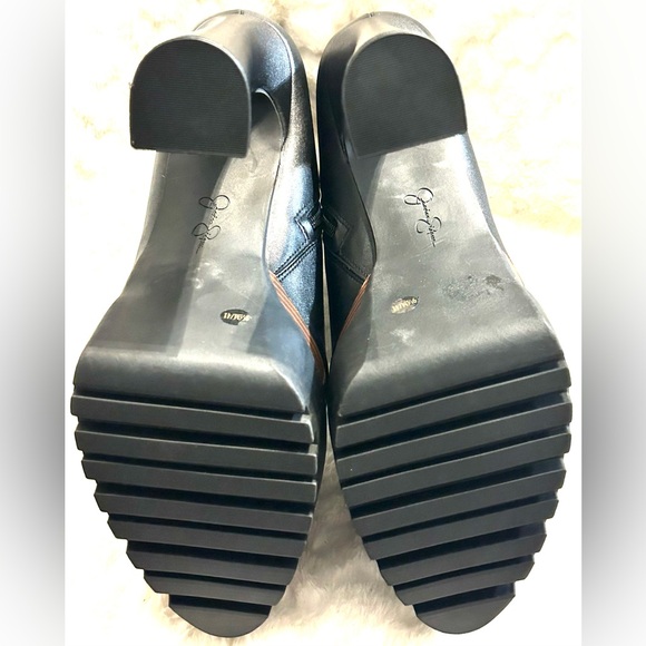 NEW Jessica Simpson Stensin Platform zippered ankle boots women’s size 9.5 - Picture 14 of 14